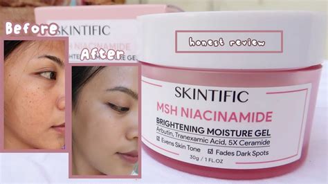 Review Skintific Msh Niacinamide Brightening Moisture Gel 🍒 Pelembab Pencerah Wajah Terbaik