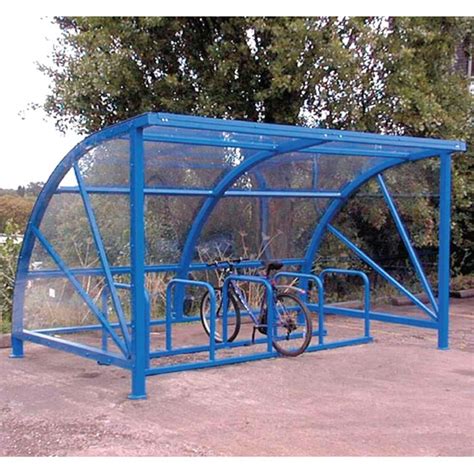 Curved Bike Shelter 10 Bikes Parrs Workplace Equipment Experts