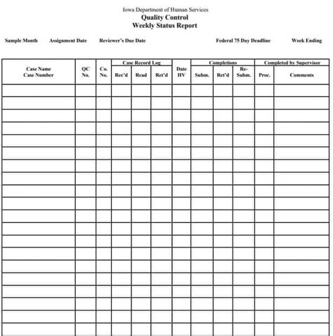 30 Professional Weekly Status Report Templates [in Pdf And Word]