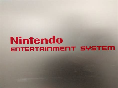 Nintendo Entertainment System Vinyl Decal Sticker Etsy
