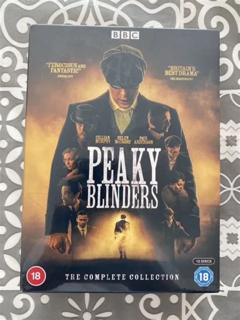 Peaky Blinders The Complete Collection Dvd Drama 2022 Bbc Cillian Murphy New £5000 Picclick Uk