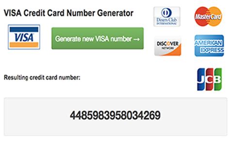 Credit Cards Number Chrome Web Store