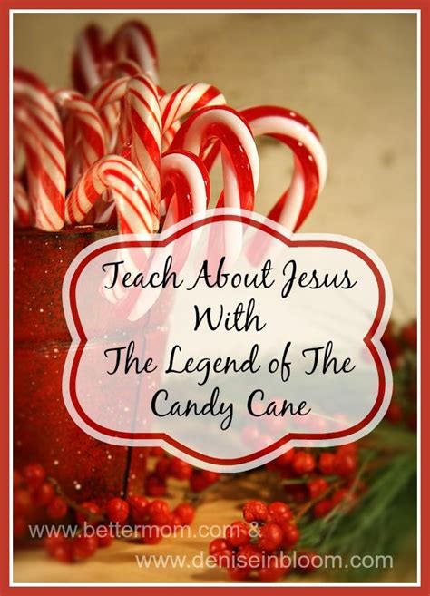 Legend Of The Candy Cane To Teach About Jesus Candy Cane Legend