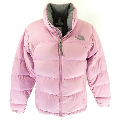 The North Face 700 Jacket Womens Xs Stow Away Goose Down Puffy Pink