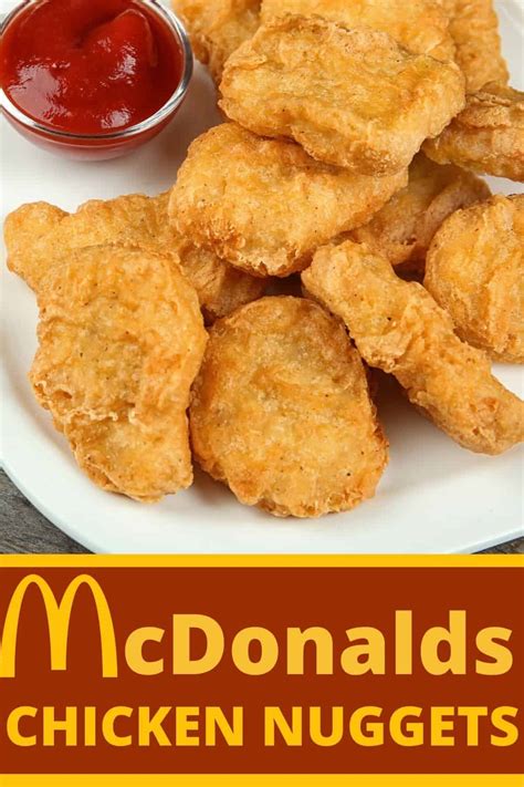 Over the years, mcdonald's has made changes to their menu prices and added some new variations of their regular. McDonald's Chicken Nuggets Recipe » Recipefairy.com