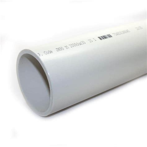 Jm Eagle 4 In X 10 Ft Pvc D2729 Sewer And Drain Pipe 1610 The Home