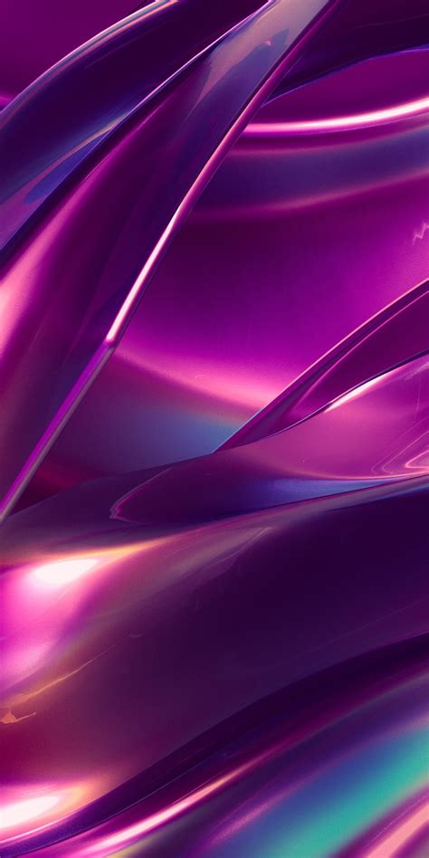 Download 1080x2160 Purple Object Shiny Abstraction Wallpapers For