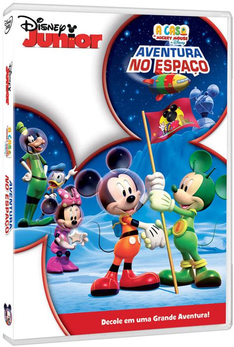 Dvd A Casa Do Mickey Mouse Aventura No Espaço Cadê O Léo