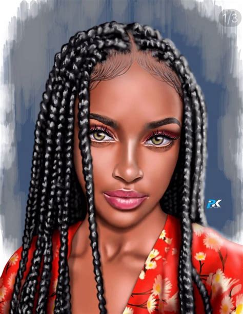 Drawings Of Black Girls Dark Art Drawings Black Women Art Pink Rose