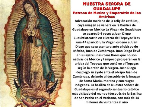 31 Imagen Virgen De Guadalupe Con Oracion