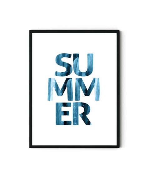 Summer Motto Poster Duwart
