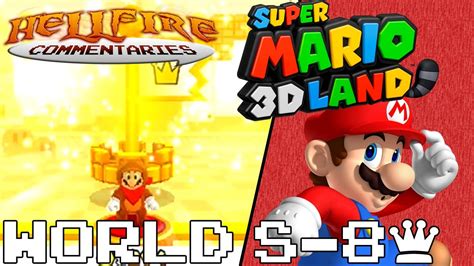 Super Mario 3d Land Playthrough World S8 S8 Crown Finale Youtube