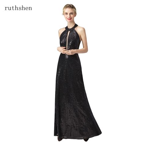 Buy Ruthshen Elegant Evening Dress Vintage Sequined A