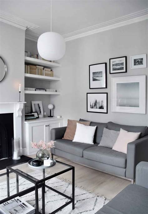 A minimalist lounge can still harbour accessories. My soft, minimalist living-room makeover | The reveal ...