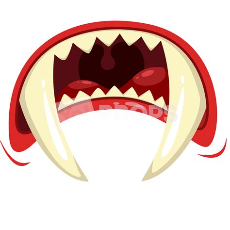 Cute Monsters Mouths Set Stock Vector Royalty Free 181124447 Clip