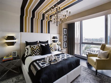 Black And Gold Master Bedroom Hgtv