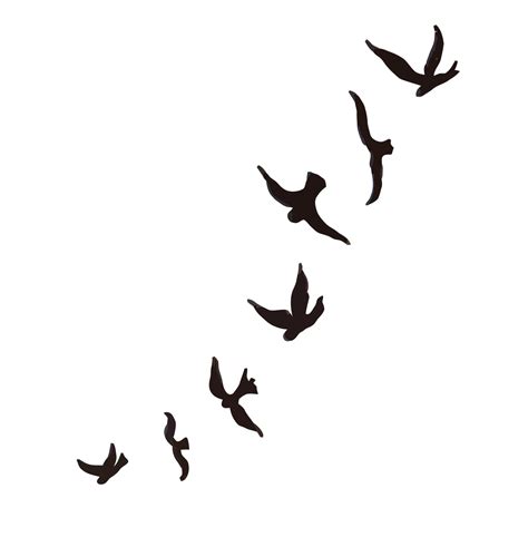 Mountain Bluebird Tattoo Sparrow Cygnini Flock Of Birds Png Download
