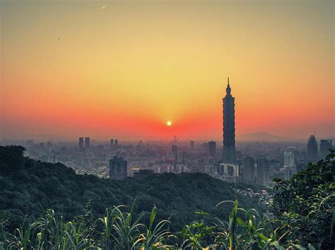 Taipei 101 Sunset Photograph By Cjfan Fine Art America