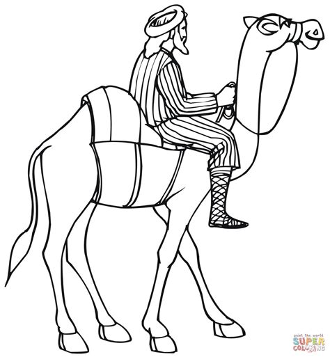 Maybe you would like to learn more about one of these? Riding a Camel coloring page | Free Printable Coloring Pages
