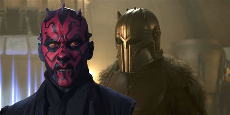 Mandalorian Theory The Armorer Fought For Maul During Clone Wars