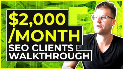 2000 Month Seo Clients Walkthrough Behind The Scenes Youtube
