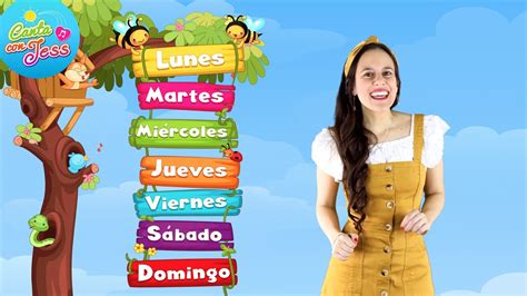 Days Of The Week Song In Spanish By A Native Speaker Canción De Los