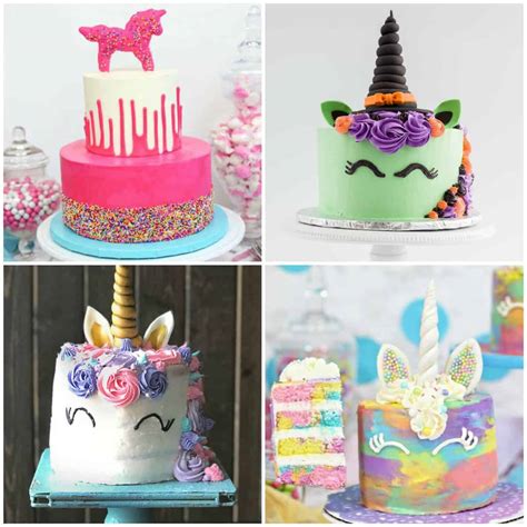 Some like it to be plain cheese cake or sponge cake; Unicorn Cake Ideas You Can Make · The Inspiration Edit