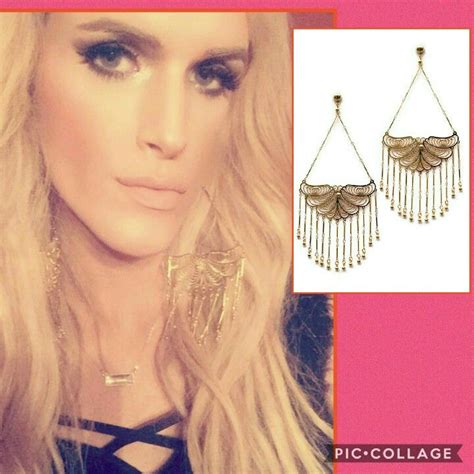 Edie Sedgwick Butterfly Earrings By Steve Sasco Available At Celebrity