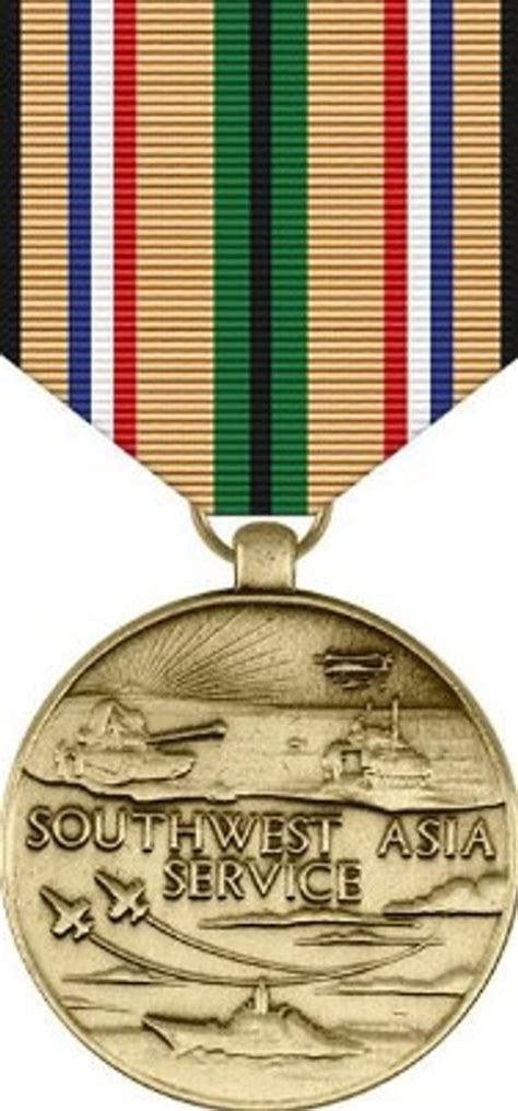 Southwest Asia Service Medal Military Memories And More