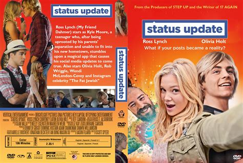 After being uprooted by his parents' separation and unable to fit into his new hometown. Status Update DVD Cover | Cover Addict - Free DVD, Bluray ...