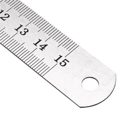 Steel Ruler 6 Inch Ruler Inches And Centimeters Drawing Ruler