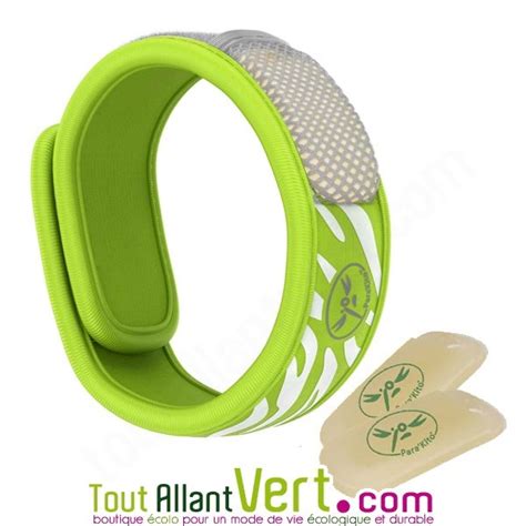 Parakito Bracelet Anti Moustique Réutilisable Aux Huiles Essentielles