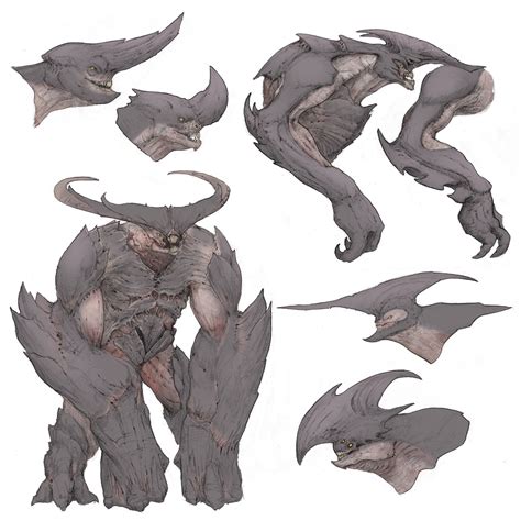 Monsters Nick De Spain Fantasy Creatures Art Concept Art Characters