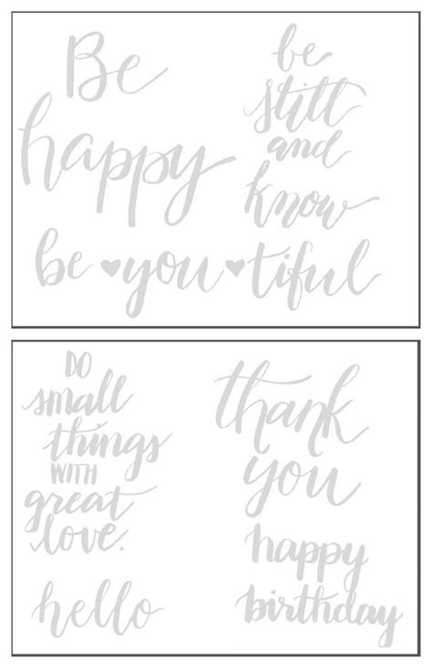 Before we get going i want to point out that i created a free printable practice sheet for you to have! The Beginner's Guide to Brush Lettering: Part II | Brush ...