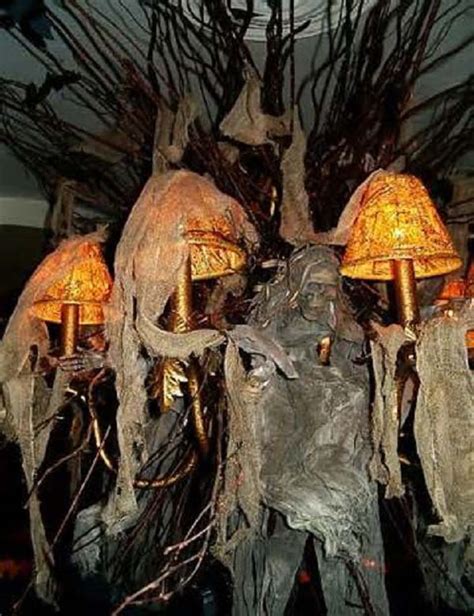 The creepiest home decor in the world. Scary Halloween Decorations - Easyday