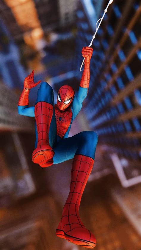 27 Spider Man Swinging Wallpaper Gurmukhshergo