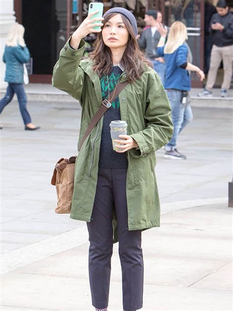 @gemma_chan is playing sersi, the movie's lead. Gemma Chan The Eternals Sersi Coat - Just American Jackets