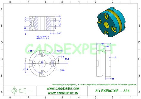 Solidworks 3d Drawing With Dimensions Caddexpert