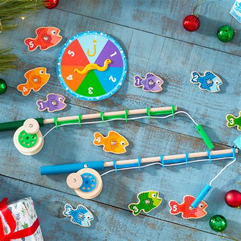 Catch And Count Magnetic Fishing Rod Set Melissa And Doug