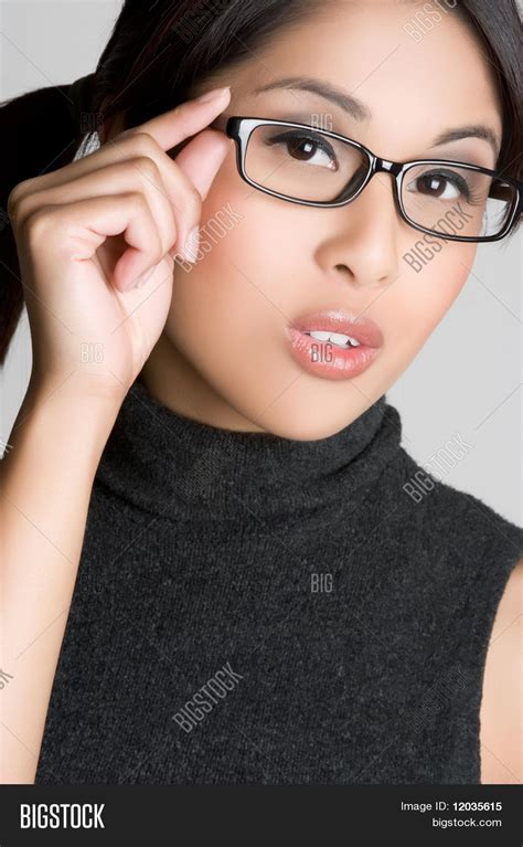 Asian Woman Wearing Image Photo Free Trial Bigstock