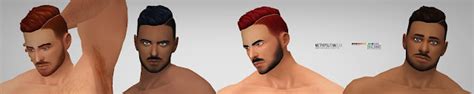 Sims 4 Ccs The Best Metropolitan Slick Hair By Xldsims