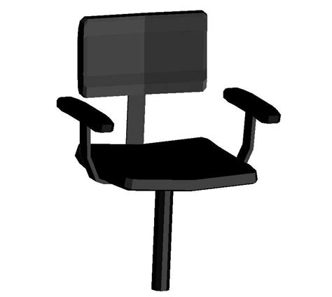 Free 3d Chair Cad Block Cadbull