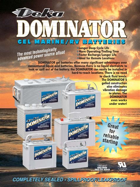 The ultimate battery series is built with the powerful design, performance, and protection that discriminating drivers demand for their vehicles. Deka Baterias Gel | Battery (Electricity) | Battery Charger