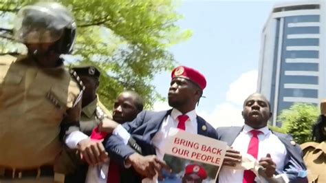 Uganda Opposition Leader Arrested In Anti Museveni Protest Afp Youtube