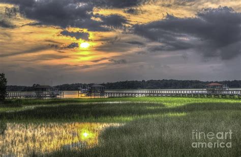 Lowcountry Sunset By Dale Powell Sunset Low Country Beach