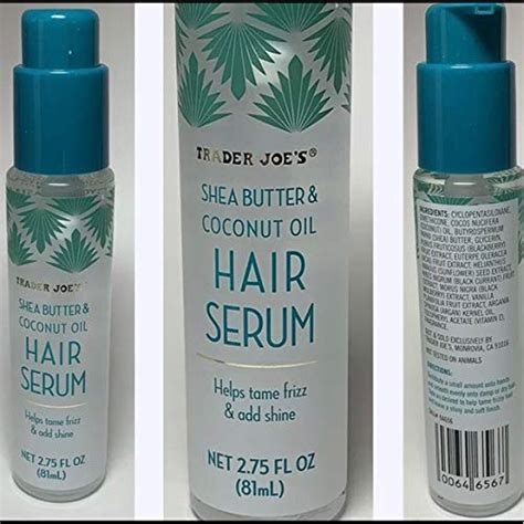 Score shea butter & coconut oil hair serum or hair masks at trader joe's on the cheap! Trader Joe's Shea Butter & Coconut Oil Hair Serum ...