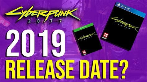 Последние твиты от cyberpunk 2077 (@cyberpunkgame). Cyberpunk 2077 Release In 2019? (Reasons Why!) - YouTube