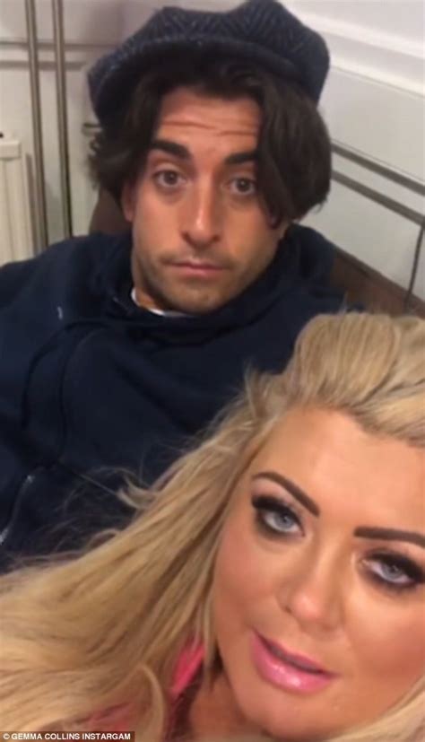 James Argent And Gemma Collins End Up In Her Bed After Date Night Daily Mail Online