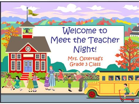 Ppt Welcome To Meet The Teacher Night Powerpoint Presentation Id