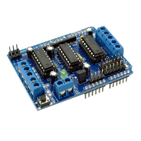 L293d Motor Drive Shield Module For Arduino Mega And Uno Phipps